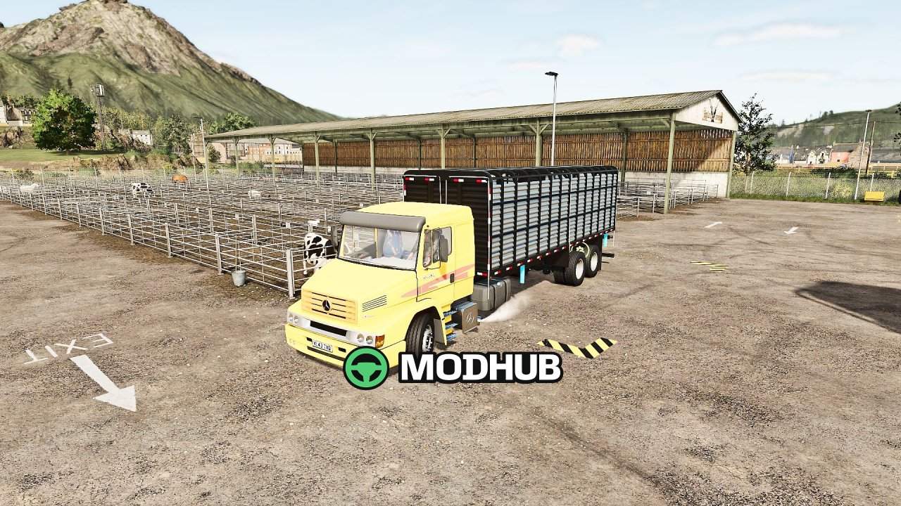 Новий Мод на Легендарний Mercedes Benz ATRON Body Pack для FS25