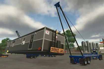 Ефективний Набір Oilfield Skid Shacks для Бази в Дикій Місцевості у Farming Simulator 25 — 2