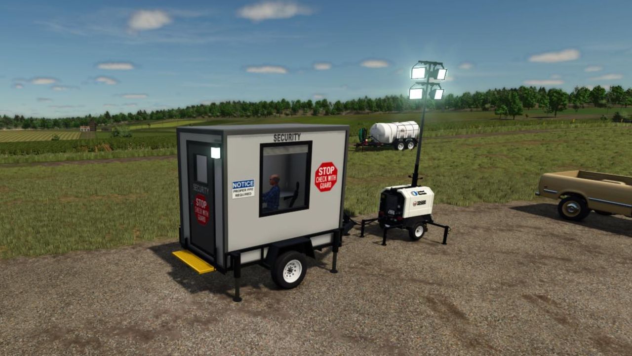 Ефективний Набір Oilfield Skid Shacks для Бази в Дикій Місцевості у Farming Simulator 25