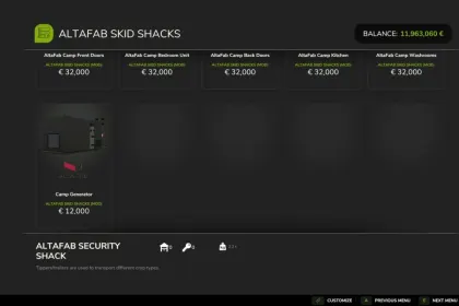 Ефективний Набір Oilfield Skid Shacks для Бази в Дикій Місцевості у Farming Simulator 25 — 6