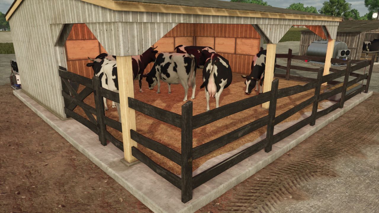 Старі корівники для Farming Simulator 25
