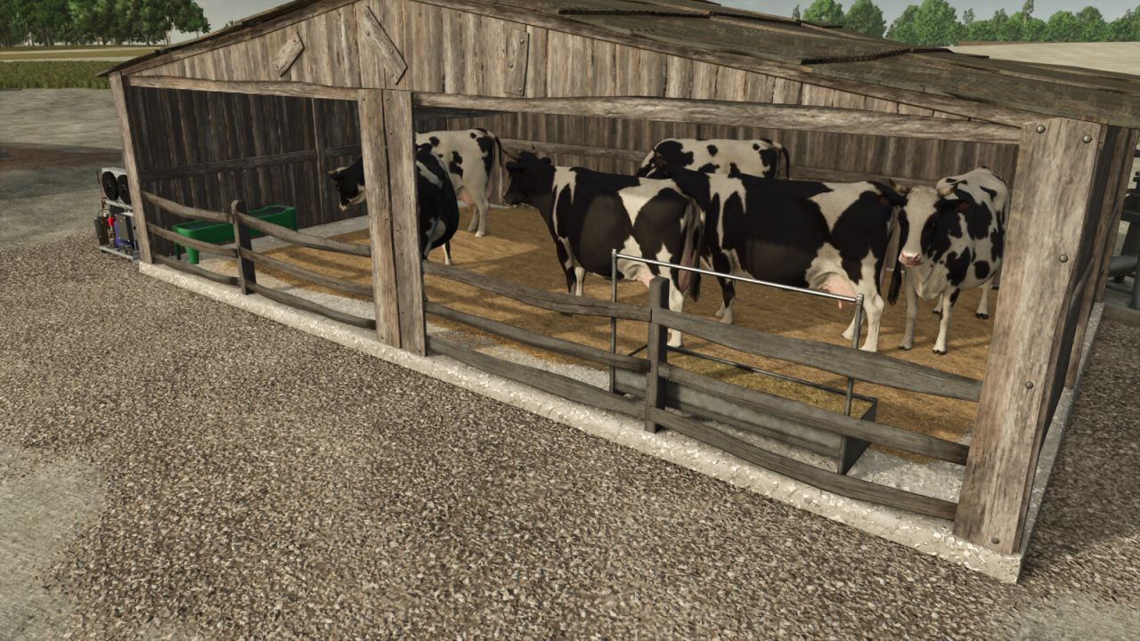 Старі корівники для Farming Simulator 25