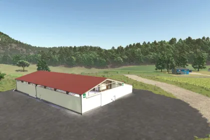Комерційна теплиця для Farming Simulator 25