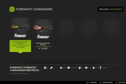 Leistungsstarker Forsttraktor Foremost Commander 650 PS für Offroad-Arbeiten in FS25 — 2