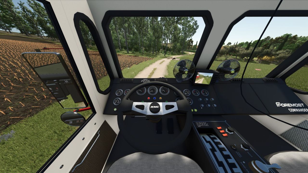 Leistungsstarker Forsttraktor Foremost Commander 650 PS für Offroad-Arbeiten in FS25