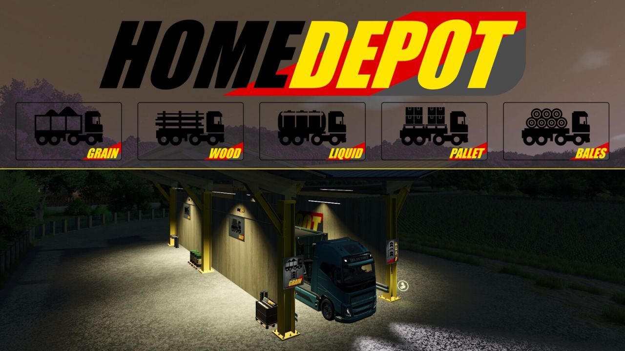 Selling Point HOMEDEPOT for Farming Simulator 25