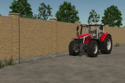 Цегляна огорожа для Farming Simulator 25 — 3