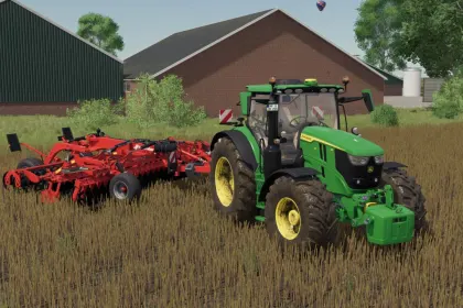 Traktor John Deere 6R 175-215 do Farming Simulator 25 — 2