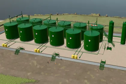 Effektives Oilfiled Water Storage Pack — Wasserspeicher, Teiche und Pumpe für FS25