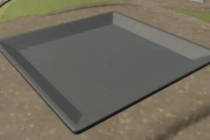 Effektives Oilfiled Water Storage Pack — Wasserspeicher, Teiche und Pumpe für FS25 — 2