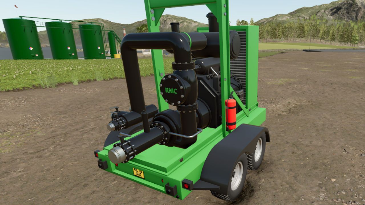 Ефективний Oilfiled Water Storage Pack — Сховища Води, Понди та Насос для FS25