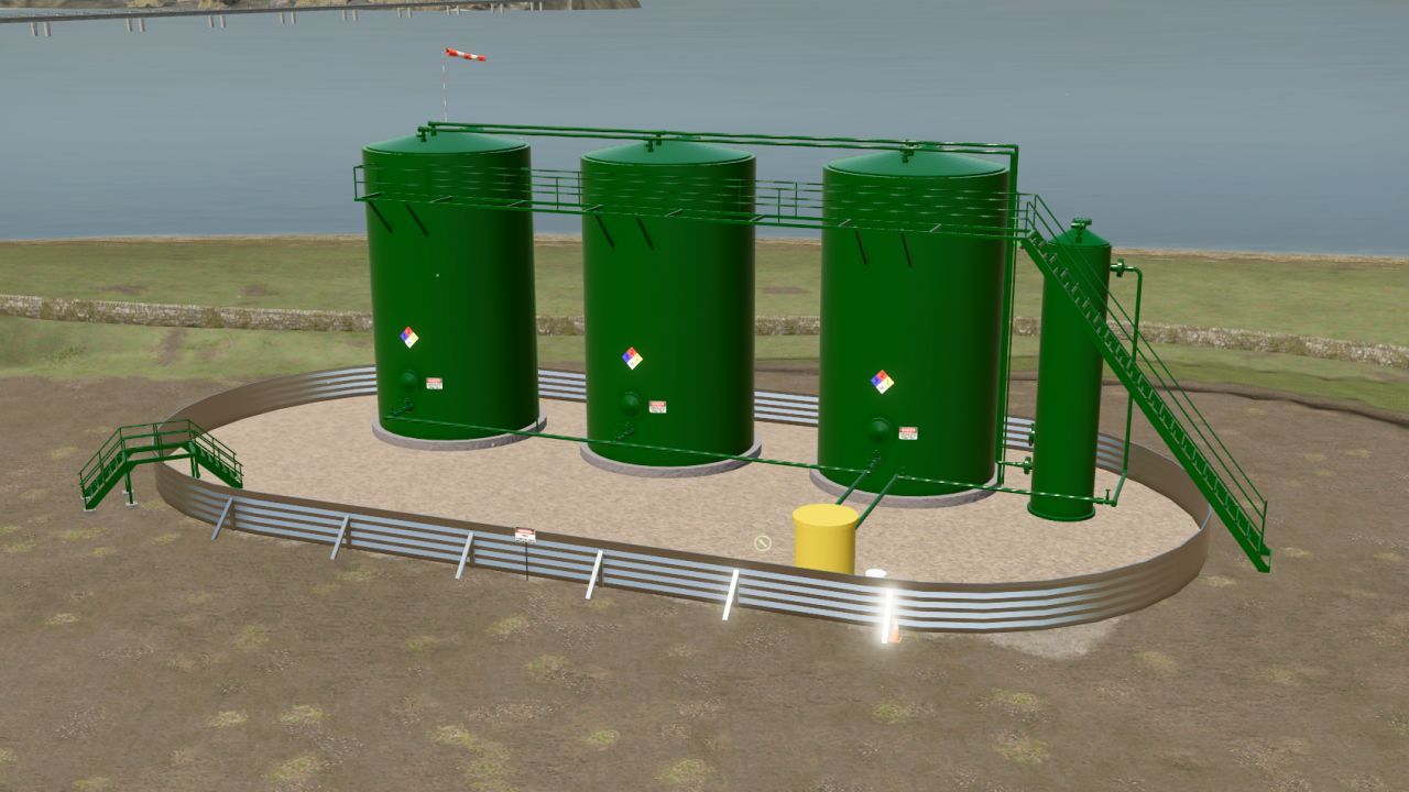 Ефективний Oilfiled Water Storage Pack — Сховища Води, Понди та Насос для FS25