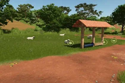 Малий випас для корів, коней та овець для Farming Simulator 25 — 2