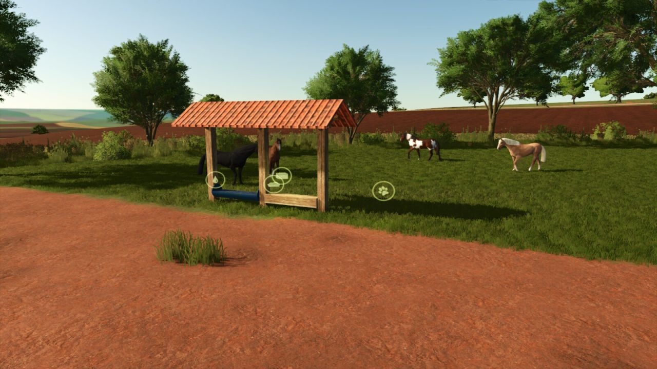 Малий випас для корів, коней та овець для Farming Simulator 25