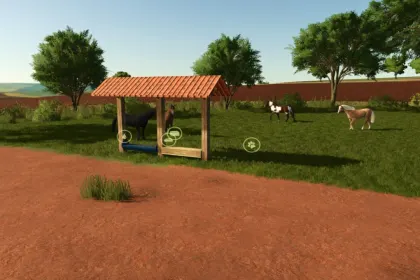 Малий випас для корів, коней та овець для Farming Simulator 25 — 3