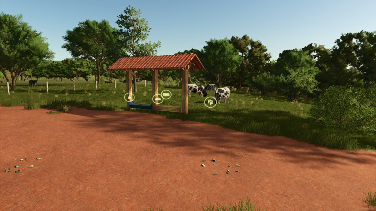 Малий випас для корів, коней та овець для Farming Simulator 25
