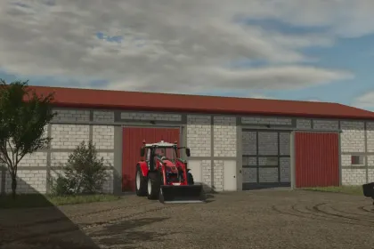 Будівля Grain Hall для Farming Simulator 25