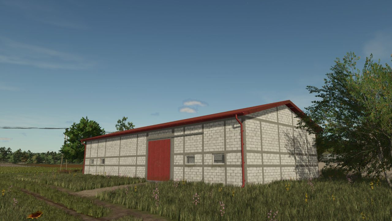 Будівля Grain Hall для Farming Simulator 25