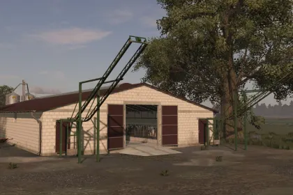 Корівник з конвеєром для гною для Farming Simulator 25 — 3
