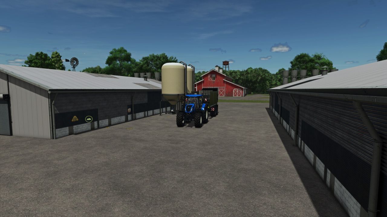 Будівля для відгодівлі курей 5000 для Farming Simulator 25