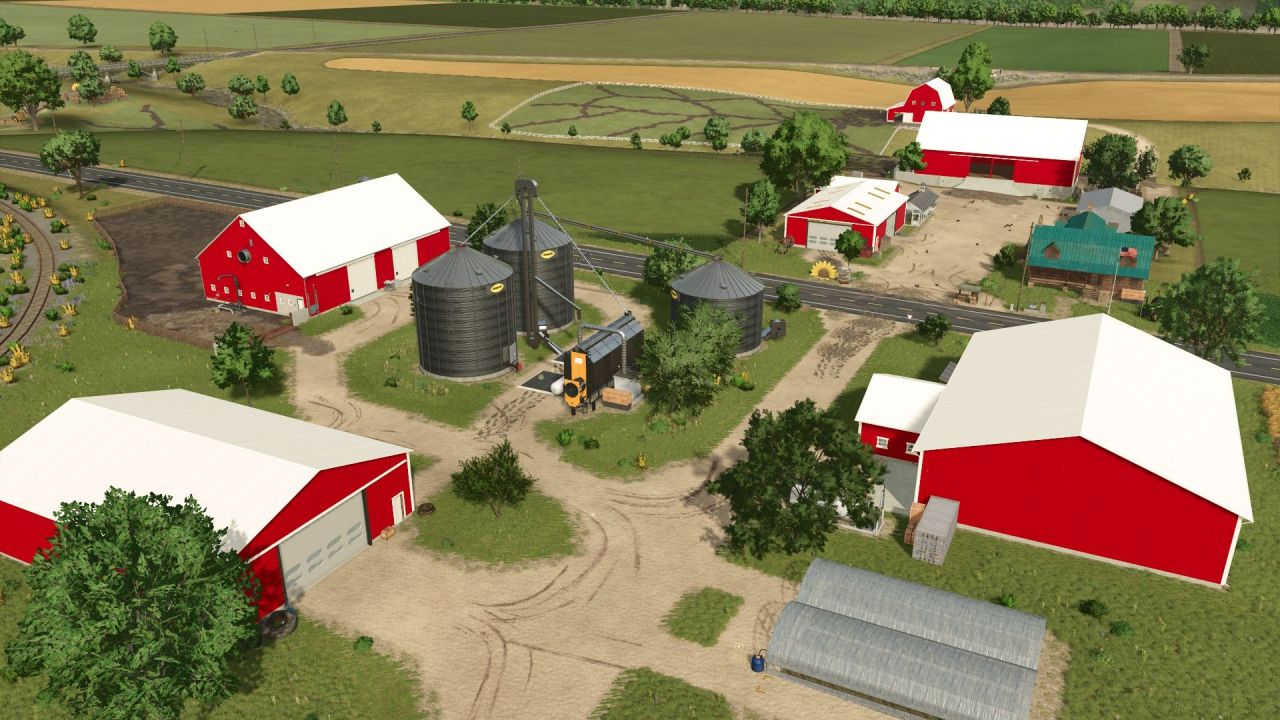 Карта Judith Plains Montana 4X для Farming Simulator 25