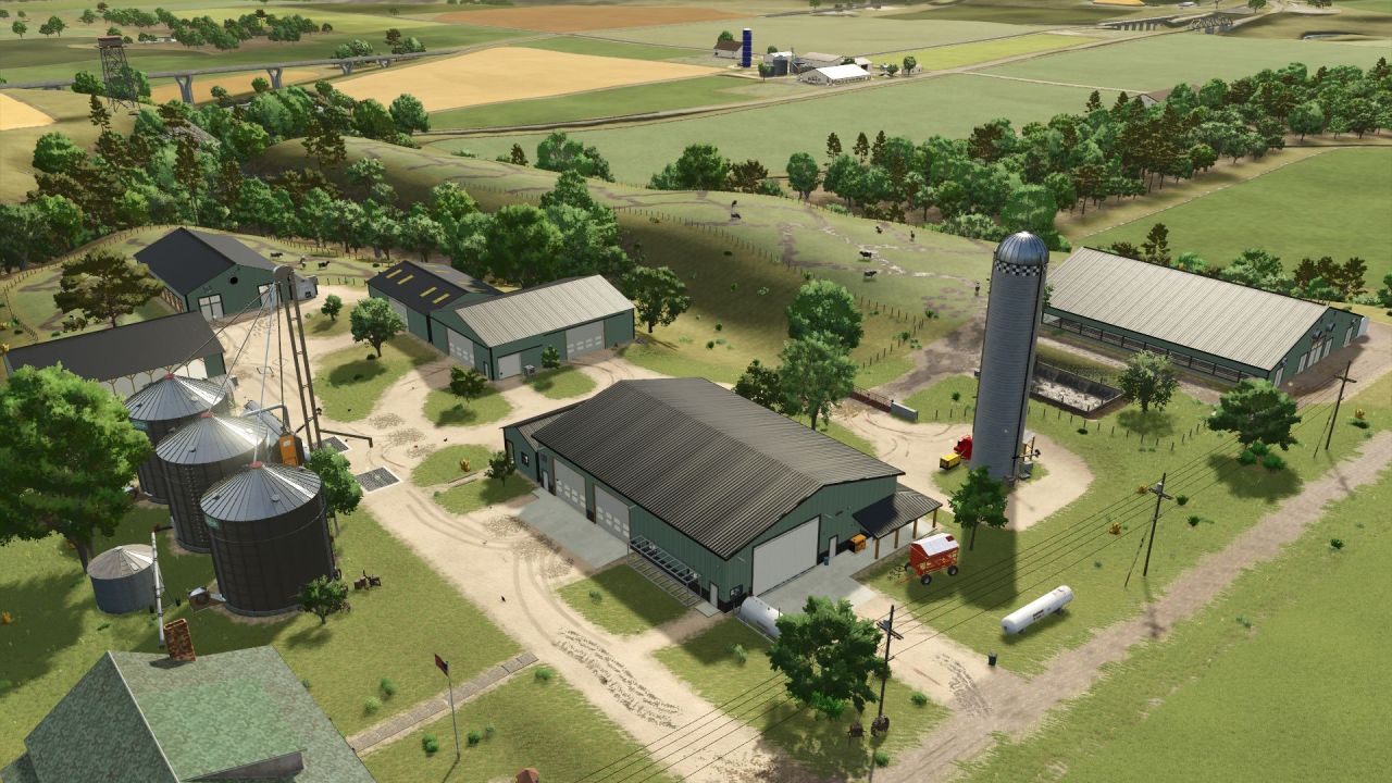 Карта Judith Plains Montana 4X для Farming Simulator 25