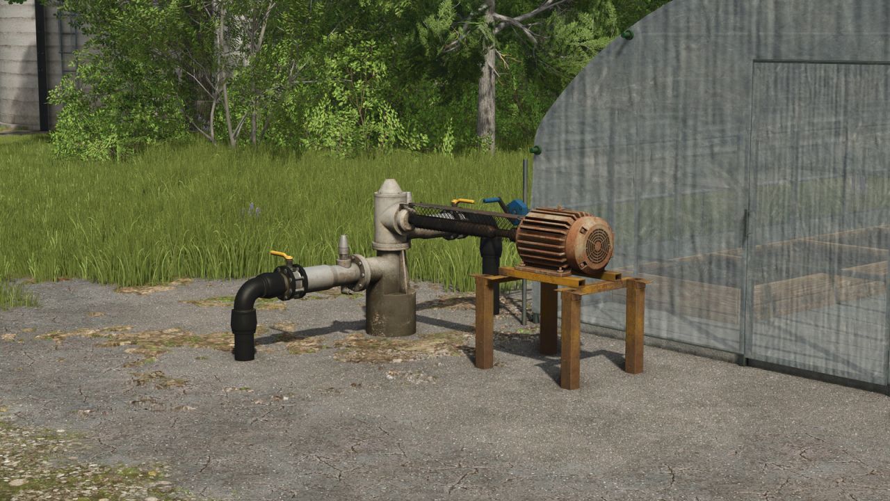 Система автоматичного водопостачання для тварин та теплиць для Farming Simulator 25