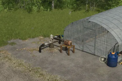 Система автоматичного водопостачання для тварин та теплиць для Farming Simulator 25 — 6