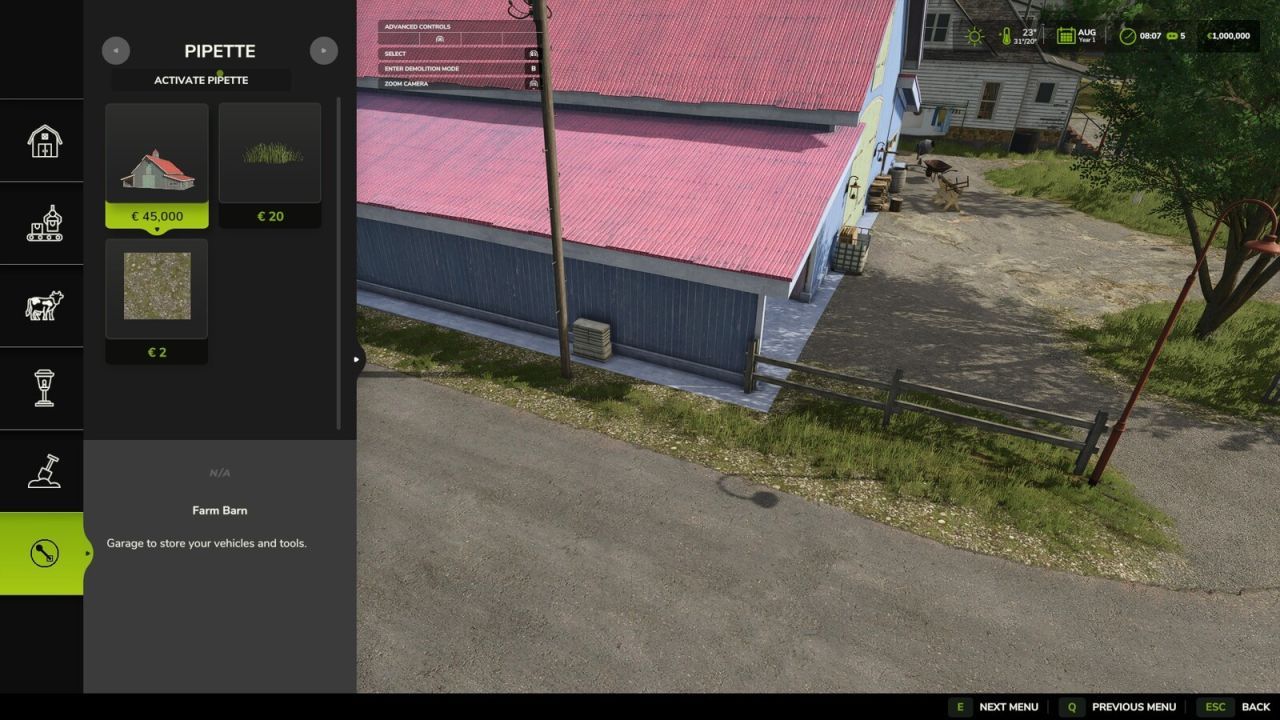Terrain Texture And Object Picker for Farming Simulator 25