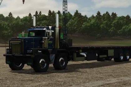 Потужний C500 Oilfield Bedtruck 1100 к.с. для Важких Робіт у Farming Simulator 25 — 2