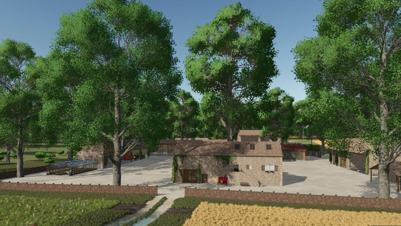 Карта Fazenda Primavera для Farming Simulator 25