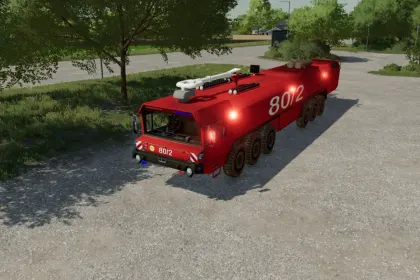 Feuerwehrfahrzeug FAUN für Farming Simulator 22