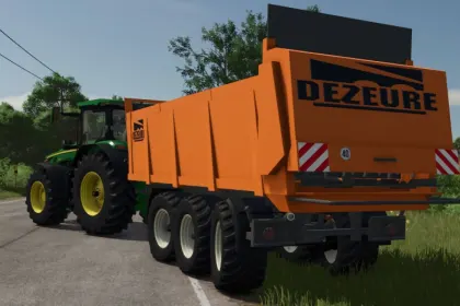 Розкидач гною Dezeure MC186 для Farming Simulator 25 — 3