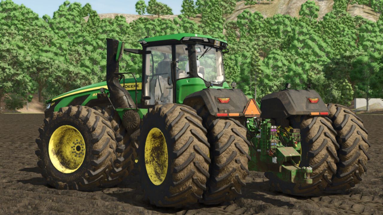 Трактор John Deere 9RX High Performance Series для Farming Simulator 25