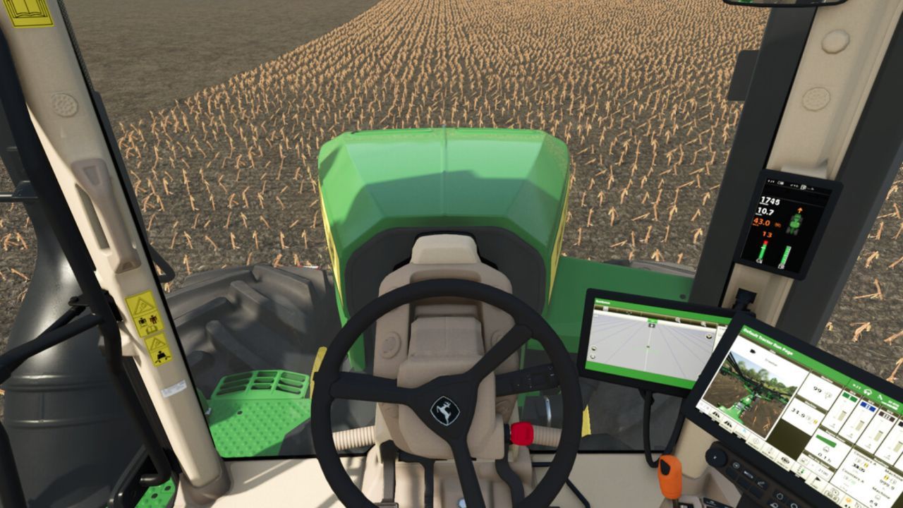 Трактор John Deere 9RX High Performance Series для Farming Simulator 25