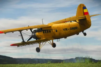 Літак Antonov AN-2 Румунська Версія для Farming Simulator 25