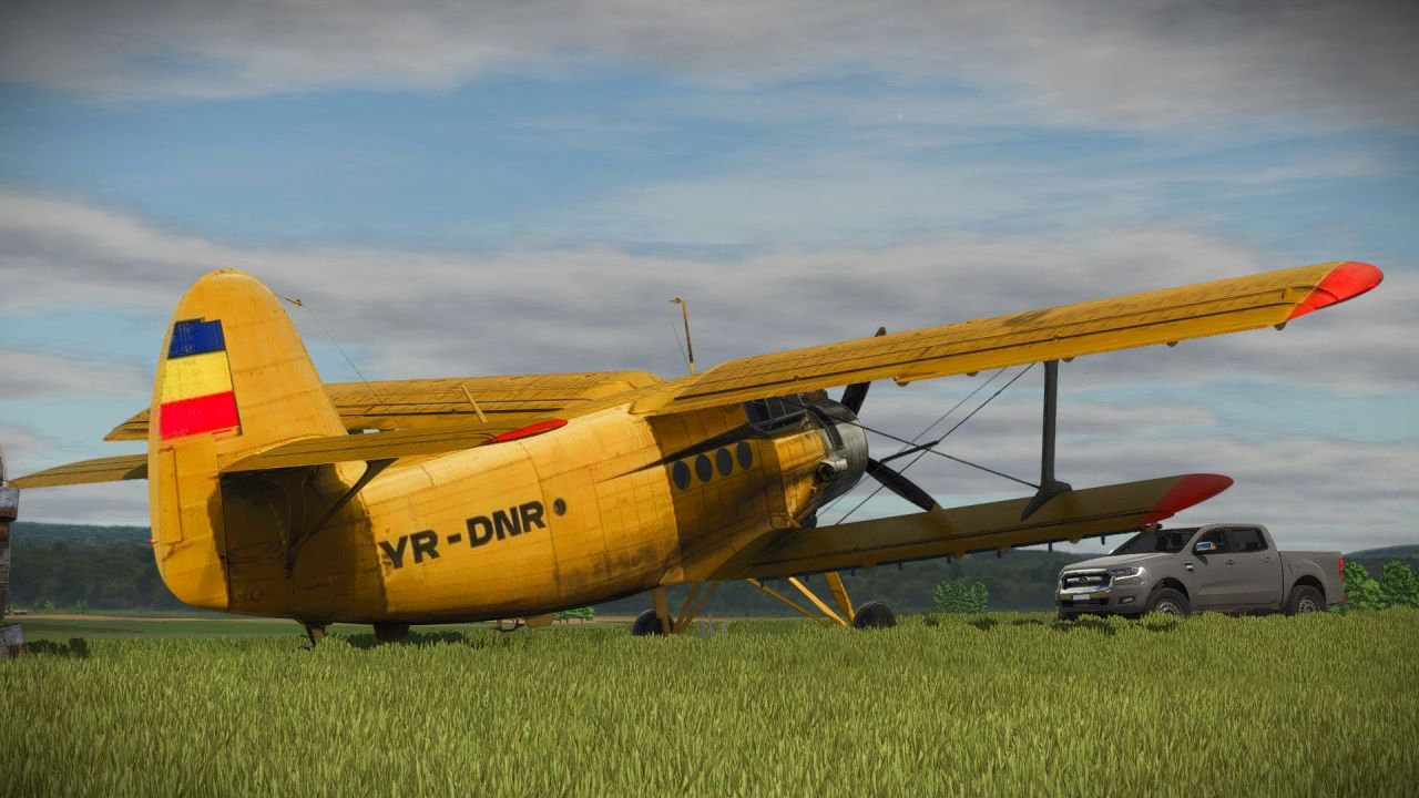 Літак Antonov AN-2 Румунська Версія для Farming Simulator 25