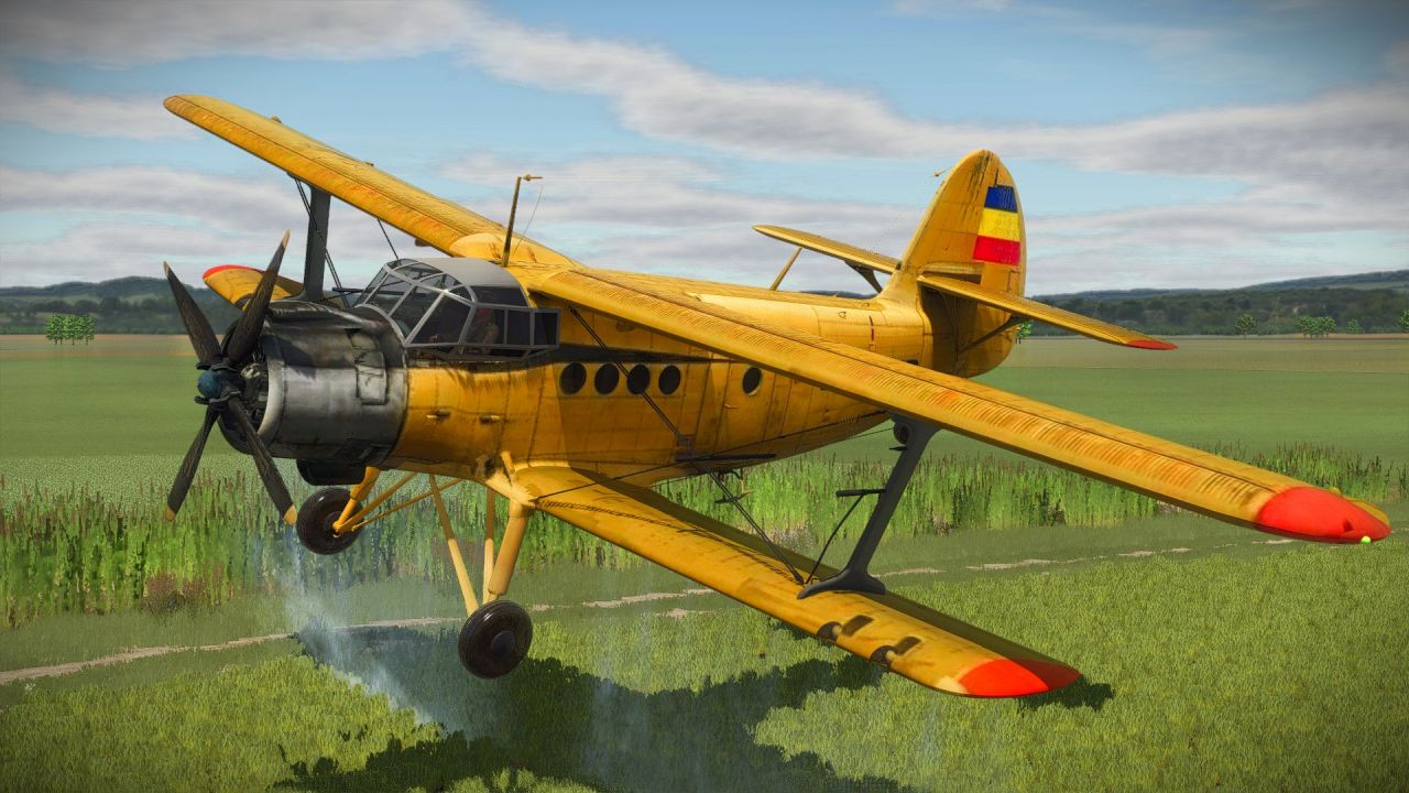 Літак Antonov AN-2 Румунська Версія для Farming Simulator 25