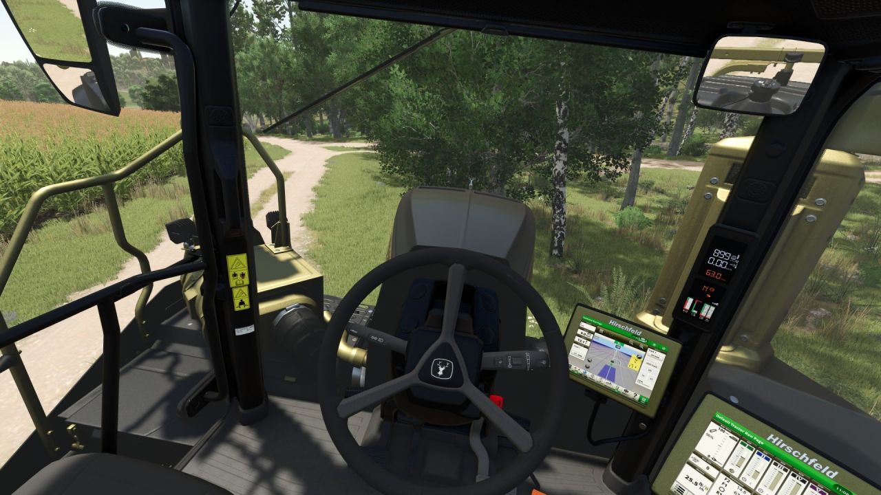 Легендарний Трактор John Deere 9R Hirschfeld Edition — Потужність для Важких Робіт у FS25