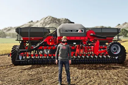 Seeder Semeato SSM FULL 4115 for Farming Simulator 25