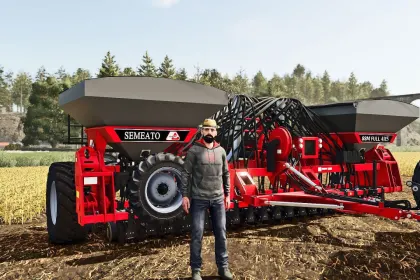 Сівалка Semeato SSM FULL 4115 для Farming Simulator 25 — 5