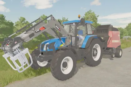 Трактор New Holland T5060 для Farming Simulator 22