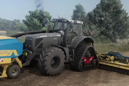 Traktor Massey Ferguson 8400 do Farming Simulator 25