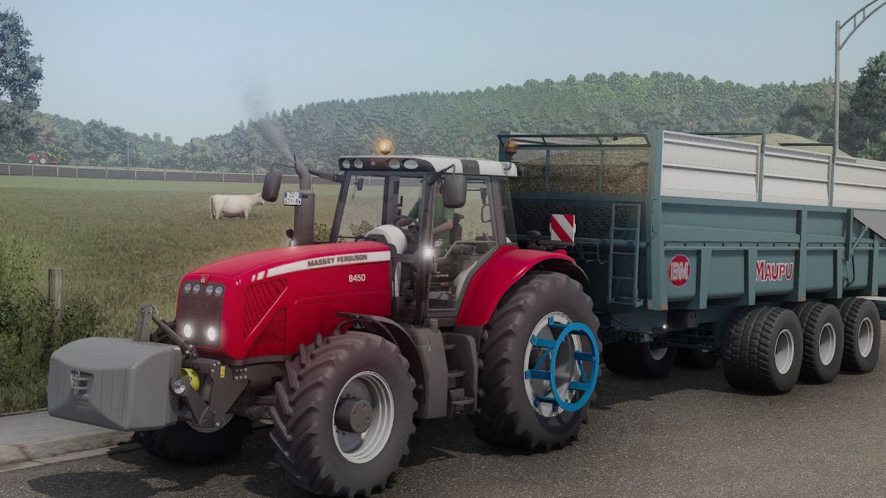 Traktor Massey Ferguson 8400 do Farming Simulator 25