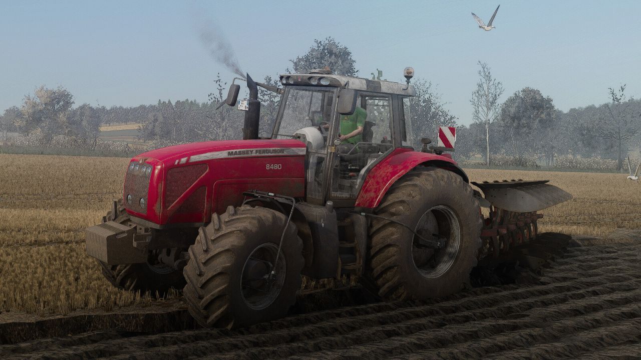 Traktor Massey Ferguson 8400 do Farming Simulator 25