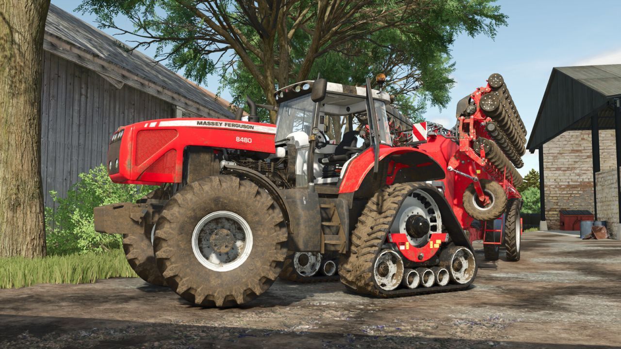 Traktor Massey Ferguson 8400 do Farming Simulator 25