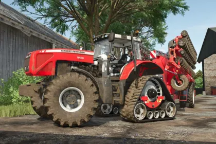 Traktor Massey Ferguson 8400 do Farming Simulator 25 — 4