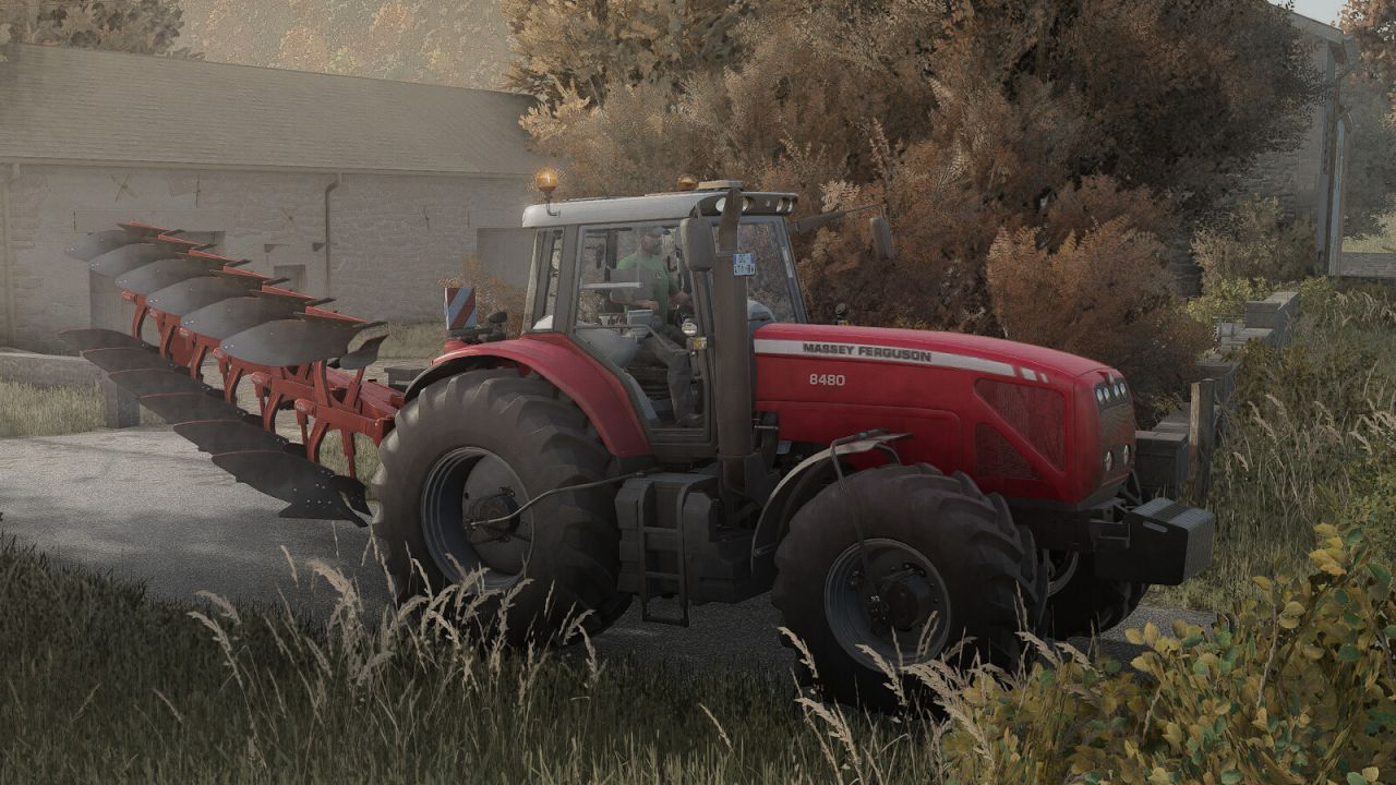 Traktor Massey Ferguson 8400 do Farming Simulator 25