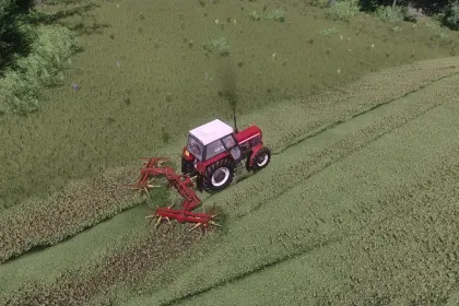 Heuwender Agrozet SB4H für Farming Simulator 25 — 4