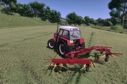 Heuwender Agrozet SB4H für Farming Simulator 25 — 5